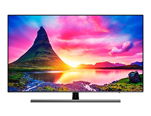 Samsung TV NU8075 Smart TV de 55" 4K HDR 10+ (Pantalla Slim,Quad-Core,4 HDMI,2 USB),Color Negro(Slate Black + Carbon Silver),Clase de eficiencia energética A