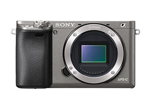 Sony Alpha 6000 Sistema cámara (pantalla LCD,sensor Exmor APS-C,Full HD,High Speed Hybrid AF)) (Grafito, Solo Cuerpo)