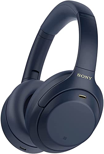Sony WH1000XM4 - Auriculares inalámbricos con cancelación de Ruido (Midnight Blue)