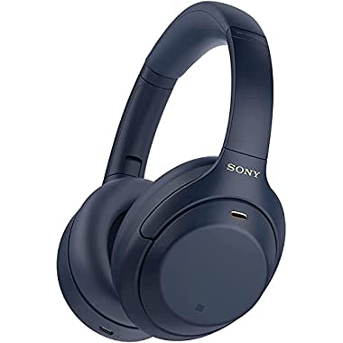 Sony WH1000XM4 - Auriculares inalámbricos con cancelación de Ruido (Midnight Blue)