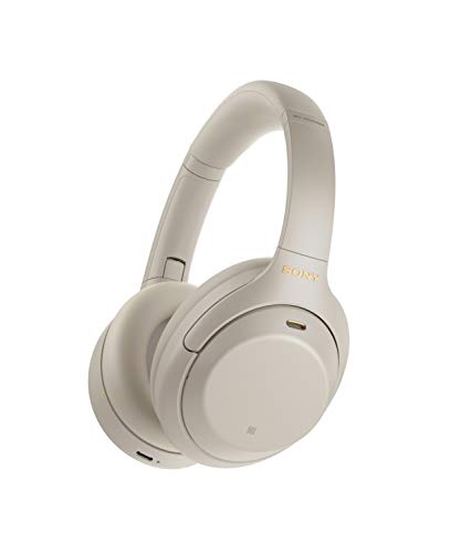 Sony WH1000XM4 - Auriculares inalámbricos Noise Cancelling, plata