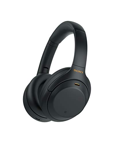 Sony WH1000XM4, Auriculares inalámbricos Noise Cancelling, Negro, Talla Única