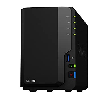 Synology DiskStation DS218+ Ethernet Compacto Negro NAS - Unidad Raid (16TB, WD RED)