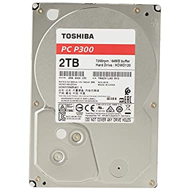 Toshiba P300 - Disco Duro Interno de 2 TB, 3.5"