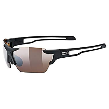 Uvex Sportstyle 803 Small colorvision Gafas de Sol Rectangular Deporte - Gafas de Sol (negro mate)