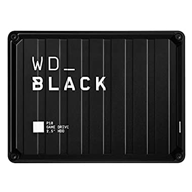 WD_BLACK P10 Game Drive de 4 TB para llevar tu colección de juegos de PC/Mac o PlayStation allí donde vayas
