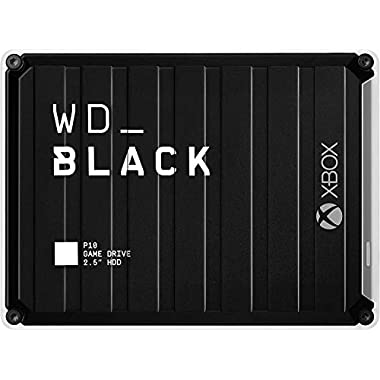 WD_BLACK P10 Game Drive para Xbox de 1 TB para llevar tu colección de juegos Xbox allí donde vayas (1TB, Portable HDD, Estándar, X-Box)