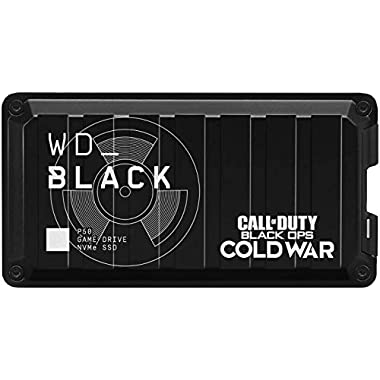 WD_BLACK P50 Game Drive de 1 TB - Edición Especial de Call of Duty: Black Ops Cold War - Funciona con PC/Mac y PlayStation