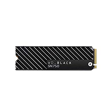 WD Black SN750 - SSD Interno NVMe con disipador térmico para Gaming de Alto Rendimiento, 500GB