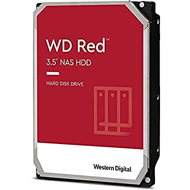 WD Red 2TB Disco duro interno NAS 3.5" - 5400 RPM, SATA 6 Gb/s, SMR, 256MB Cache - WD20EFAX