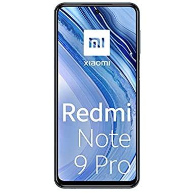 Xiaomi Redmi Note 9 Pro Smartphone 6GB RAM 64GB ROM 6.67" DotDisplay 64MP AI Quad Cámara 5020mAh (typ)* NFC Gris